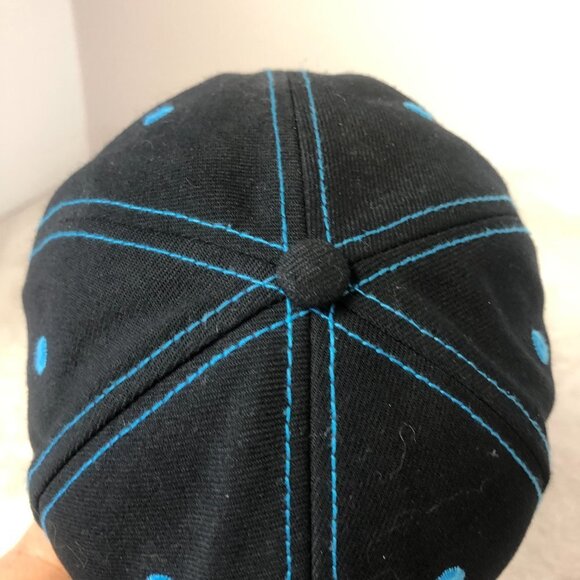 Authentic Adidas & NHL Toronto Maple Leafs Black & Blue Snapback Baseball Hat - Picture 6 of 10